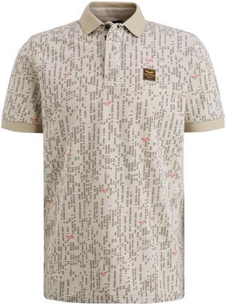 PME Legend Short sleeve polo two tone piq PPSS2404851 7144