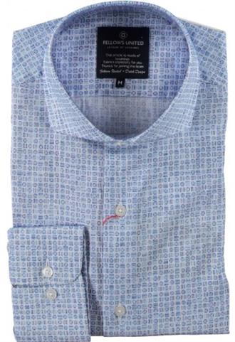 Fellows Shirt korte mouw faded super 21.6637 115