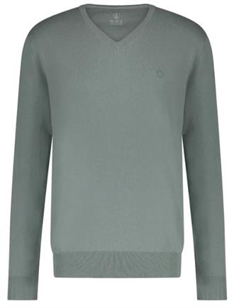 Marco Manzini Vince v-neck pullover flat kni 23305VI01- 903