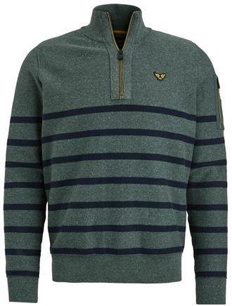 PME Legend Half zip collar cotton rib knt PKW2309333-6026