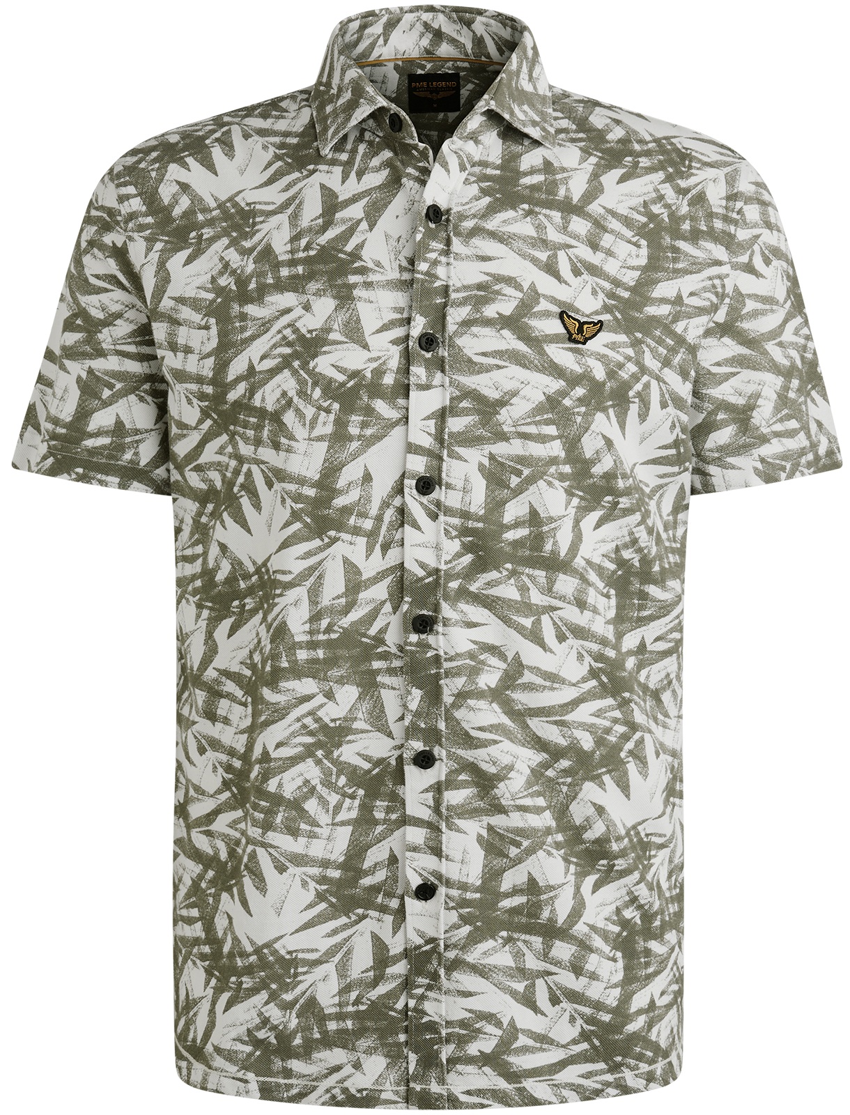 PME Legend Short sl shirt print on je PSIS2505228 7003