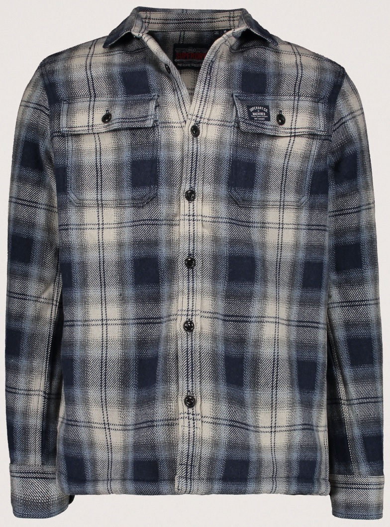 Superdry Miller wool shirt M4010720A-9ZA