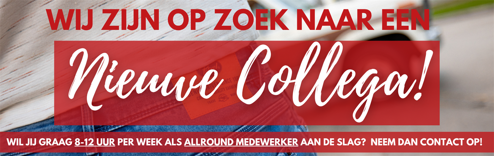 VACATURE ALERT!